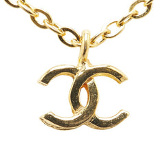 シャネル ココマーク ネックレス ゴールド メッキ レディース CHANEL 【中古】