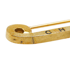 シャネル ヴィンテージ ココマーク ブローチ ゴールド メッキ レディース CHANEL 【中古】