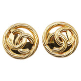 シャネル ヴィンテージ ココマーク イヤリング ゴールド メッキ レディース CHANEL 【中古】