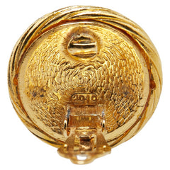 シャネル ヴィンテージ ココマーク イヤリング ゴールド メッキ レディース CHANEL 【中古】