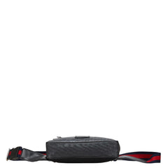 グッチ GGスプリーム シェリーライン ボディバッグ ベルトバッグ ウエストバッグ 474293 ブラック マルチカラー PVC レザー メンズ GUCCI 【中古】