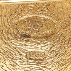 シャネル ヴィンテージ ココマーク ブローチ ゴールド メッキ レディース CHANEL 【中古】