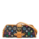 ルイ ヴィトン モノグラム マルチカラー シャーリー ショルダーバッグ M40050 ブラック マルチカラー PVC レザー レディース LOUIS VUITTON 【中古】
