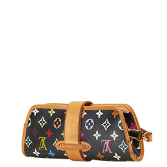 ルイ ヴィトン モノグラム マルチカラー シャーリー ショルダーバッグ M40050 ブラック マルチカラー PVC レザー レディース LOUIS VUITTON 【中古】