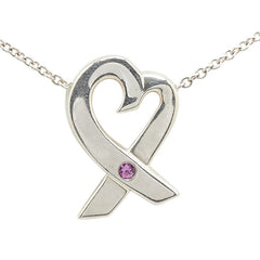 ティファニー パロマ ピカソ ラビングハート ネックレス シルバー SV925 シルバー レディース TIFFANY&Co. 【中古】