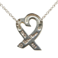 ティファニー パロマ ピカソ ラビングハート ネックレス シルバー SV925 シルバー レディース TIFFANY&Co. 【中古】