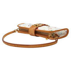 ルイ ヴィトン モノグラム マルチカラー シャーリー ハンドバッグ ワンショルダーバッグ M40049 ブロン ホワイト PVC レザー レディース LOUIS VUITTON 【中古】