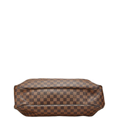 ルイ ヴィトン ダミエ イーヴォラGM ハンドバッグ ショルダーバッグ 2WAY N41132 ブラウン PVC レザー レディース LOUIS VUITTON 【中古】