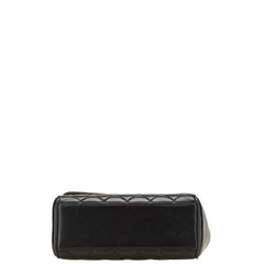 シャネル マトラッセ ココマーク ハンドバッグ ブラック ラムスキン レディース CHANEL 【中古】