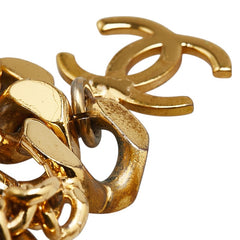 シャネル ココマーク ブレスレット 喜平 ゴールド メッキ レディース CHANEL 【中古】