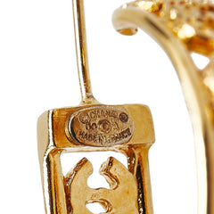 シャネル ヴィンテージ ココマーク ピアス ゴールド メッキ レディース CHANEL 【中古】