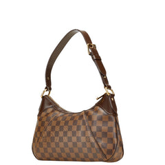 ルイ ヴィトン ダミエ テムズPM ワンショルダーバッグ ハンドバッグ N48180 ブラウン PVC レザー レディース LOUIS VUITTON 【中古】