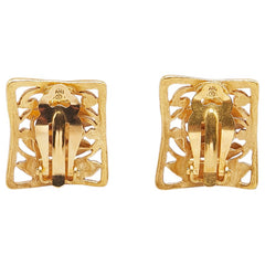 シャネル ヴィンテージ ココマーク イヤリング ゴールド メッキ レディース CHANEL 【中古】