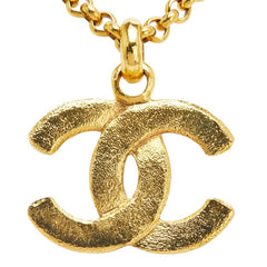シャネル ココマーク ネックレス ゴールド メッキ レディース CHANEL 【中古】