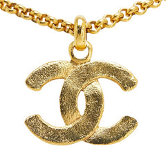 シャネル ココマーク ネックレス ゴールド メッキ レディース CHANEL 【中古】