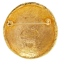 シャネル ヴィンテージ ココマーク ブローチ ゴールド メッキ レディース CHANEL 【中古】