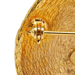 シャネル ヴィンテージ ココマーク ブローチ ゴールド メッキ レディース CHANEL 【中古】