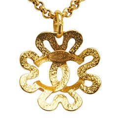 シャネル ココマーク ネックレス ゴールド メッキ レディース CHANEL 【中古】