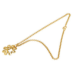 シャネル ココマーク ネックレス ゴールド メッキ レディース CHANEL 【中古】