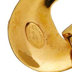 シャネル ヴィンテージ ココマーク ラウンド スイング イヤリング ゴールド メッキ レディース CHANEL 【中古】