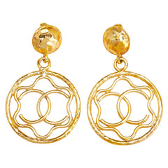 シャネル ヴィンテージ ココマーク イヤリング ゴールド メッキ レディース CHANEL 【中古】