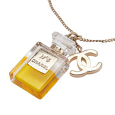 シャネル ココマーク No.5 香水 モチーフ チェーン ブレスレット ゴールド メッキ レディース CHANEL 【中古】