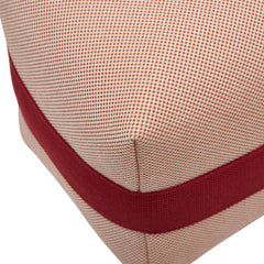 エルメス ブリッド ア ブラック ガブリエルGM ハンドバッグ レッド系 キャンバス レディース HERMES 【中古】