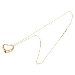 ティファニー オープンハート ネックレス K18YG イエローゴールド レディース TIFFANY&Co. 【中古】