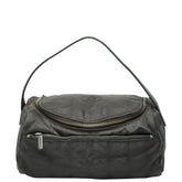 シャネル ニュートラベルライン バニティバッグ ブラック ナイロン レザー レディース CHANEL 【中古】