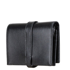 グッチ ジャッキー コンパクトウォレット 二つ折り財布 645536 ブラック レザー レディース GUCCI 【中古】