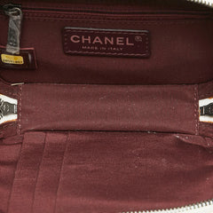 シャネル ボーイシャネル ココマーク チェーン ショルダーバッグ カメラバッグ ホワイト ラムスキン レディース CHANEL 【中古】