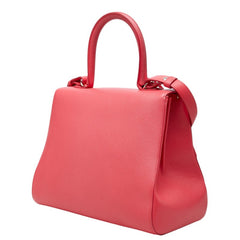 デルヴォー ブリヨン ハンドバッグ 2WAY ショルダーバッグ ピンク レザー レディース DELVAUX 中古