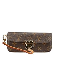 ルイ ヴィトン モノグラム ポシェット ラグーン メガネ サングラスケース M60008 ブラウン PVC レザー レディース LOUIS VUITTON 【中古】