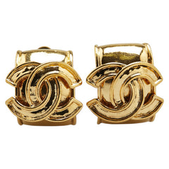 シャネル ヴィンテージ ココマーク イヤリング ゴールド メッキ レディース CHANEL 【中古】