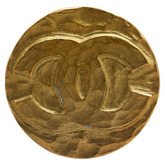 シャネル ヴィンテージ ココマーク ブローチ ゴールド メッキ レディース CHANEL 【中古】