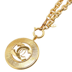 シャネル ヴィンテージ ココマーク ネックレス ゴールド メッキ レディース CHANEL 【中古】
