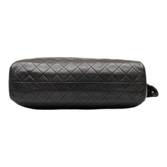 シャネル マトラッセ ココマーク チェーン ショルダーバッグ トートバッグ ブラック ゴールド ラムスキン レディース CHANEL 【中古】