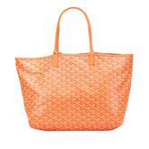 ゴヤール サンルイPM トートバッグ オレンジ PVC レディース GOYARD 【中古】