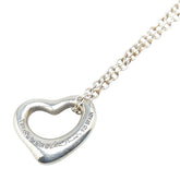 ティファニー オープンハート ペンダントネックレス SV925 シルバー レディース TIFFANY&Co. 【中古】