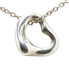 ティファニー オープンハート ペンダントネックレス SV925 シルバー レディース TIFFANY&Co. 【中古】