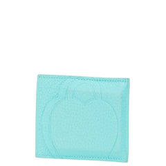 ティファニー リターントゥティファニー カードケース ティファニーブルー レザー レディース TIFFANY&Co. 【中古】