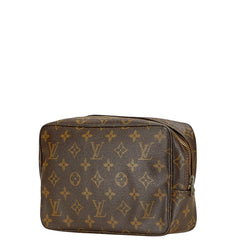 ルイ ヴィトン モノグラム トゥルース トワレット23 セカンドバッグ クラッチバッグ M47524 ブラウン PVC レディース LOUIS VUITTON 【中古】