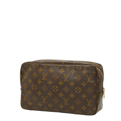 ルイ ヴィトン モノグラム トゥルーストワレット28 セカンドバッグ クラッチバッグ M47522 ブラウン PVC レディース LOUIS VUITTON 【中古】