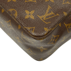 ルイ ヴィトン モノグラム トゥルーストワレット28 セカンドバッグ クラッチバッグ M47522 ブラウン PVC レディース LOUIS VUITTON 【中古】