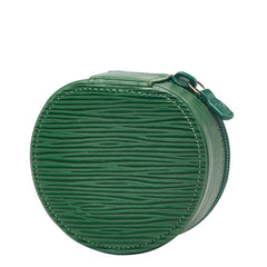 ルイ ヴィトン エピ エクランビジュー8 アクセサリーポーチ ジュエリーケース ボルネオグリーン レザー レディース LOUIS VUITTON 【中古】