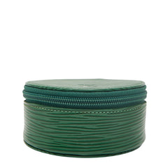 ルイ ヴィトン エピ エクランビジュー8 アクセサリーポーチ ジュエリーケース ボルネオグリーン レザー レディース LOUIS VUITTON 【中古】