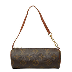 ルイ ヴィトン モノグラム パピヨン 付属 ポーチ ブラウン PVC レザー レディース LOUIS VUITTON 【中古】