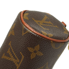 ルイ ヴィトン モノグラム パピヨン 付属 ポーチ ブラウン PVC レザー レディース LOUIS VUITTON 【中古】