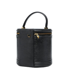 ルイ ヴィトン エピ カンヌ ハンドバッグ バニティバッグ M48032 ノワール ブラック レザー レディース LOUIS VUITTON 【中古】