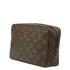 ルイ ヴィトン モノグラム トゥルース トワレット 23 セカンドバッグ クラッチバッグ M47524 ブラウン PVC レディース LOUIS VUITTON 【中古】